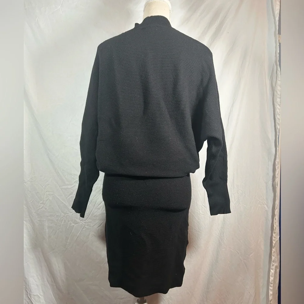 Just Female Home Knit Sweater Dress Black 
Small - Picture 4 of 9